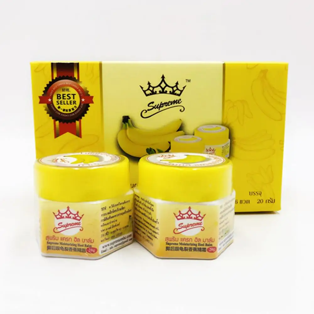 

2* Natural Banana Oil Moisturizing Cracked Heel Balm Foot Hand Skin Repair Cream Anti-Drying Smooth Dead Skin Removal Ointment