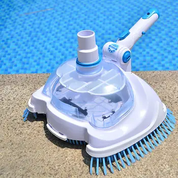 

Swimming Pool Suction Vacuum Head Brush Cleaner Pool Flexible Manual Cleaner Pool Vacuum Head Cleaning Brush Pool Cleaning