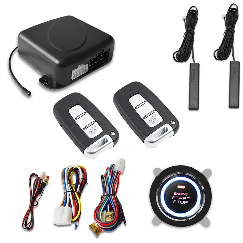 Telecomando Per Auto Pke Ingresso Senza Chiave Per Auto Avviamento Motore Sistema Di Allarme Pulsante Avviamento Remoto Arresto Auto