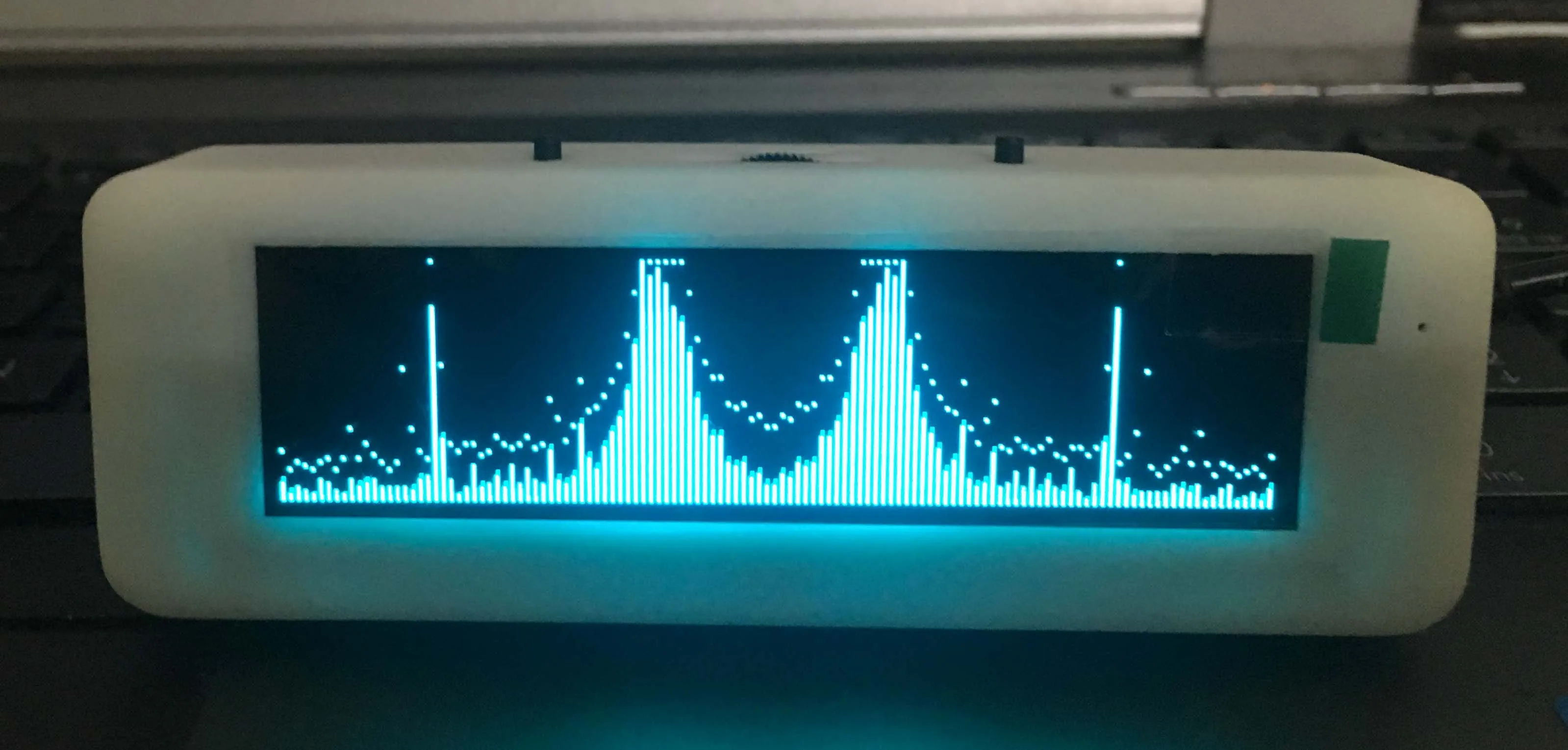 Oled Spectrum Analyzer Spectrum 3.12-inch Analyse Audio Anzeiger Level 
