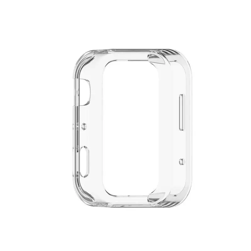 01 white Защитный чехол с защитой от падений для Xiaomi, чехол для смарт-часов, все включено, половина-посылка, защитная оболочка, аксессуары - Цвет: 01 white