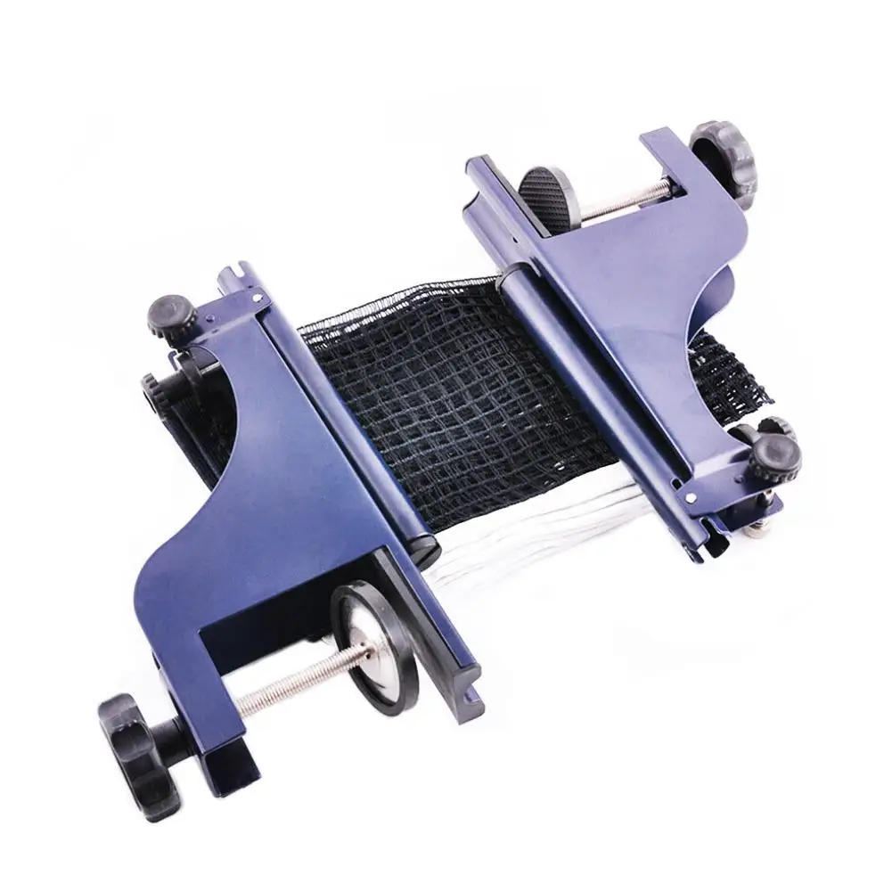  Professional Collapsible Table Tennis Net Set Clip Grip Mesh Portable Ping Pong Table Net Rack Ping