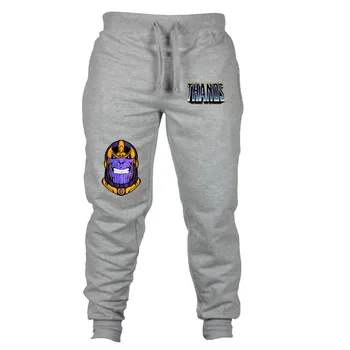 

Comics Thanos pants Mens Winter Sweatpants Cotton Jogger Pants Spring Male Casual pants cospaly cartoon pants