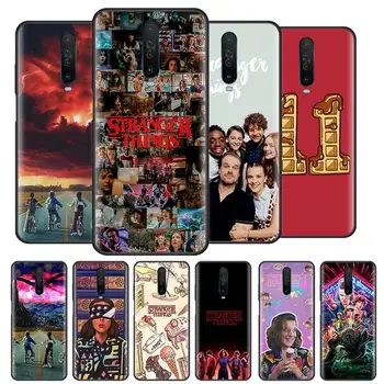 Перейти на Алиэкспресс и купить Чехол с принтом из сериала дюймочень странные деладюйм для Xiaomi Redmi Note 8 8T 7 9 Pro Max 9S K20 K30 Zoom 8A 7A 7S черный силиконовый чехол