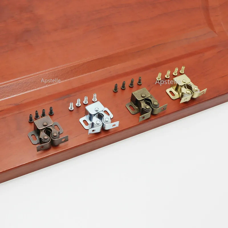1PCS Door Stop Closer Cabinet Clips Damper Buffer Magnet Cabinet Catches for Wardrobe Hardware Furniture
