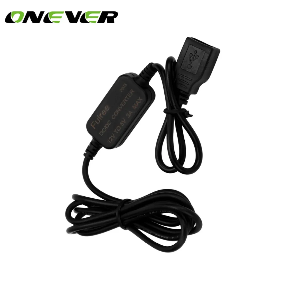 USB конвертер Onever 15 Вт от 12 В до 5 3 А понижающий модуль автомобильные аксессуары|car