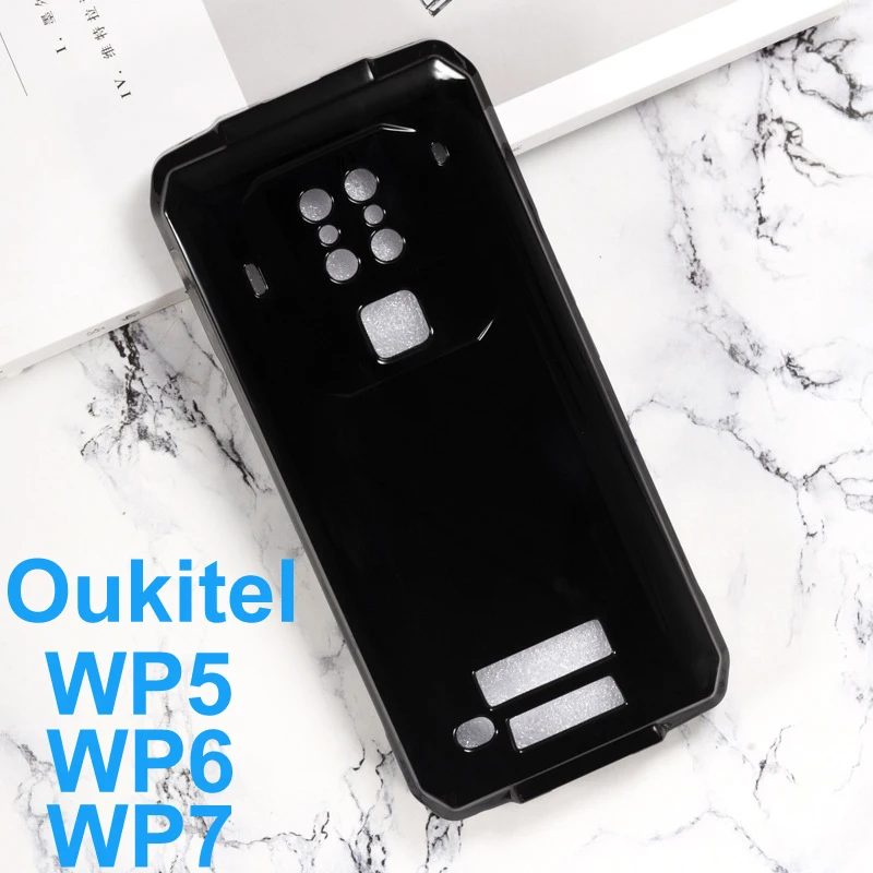 Для Oukitel WP7 защитный чехол из мягкого силикона ТПУ для задней панели телефона WP6 WP5