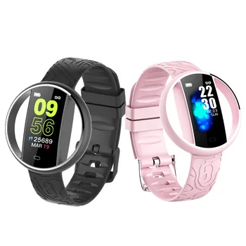 

Smart Bracelet Heart Rate Blood Pressure Fashion Simple Touch Waterproof Bluetooth Sports Ladies Smart Watch