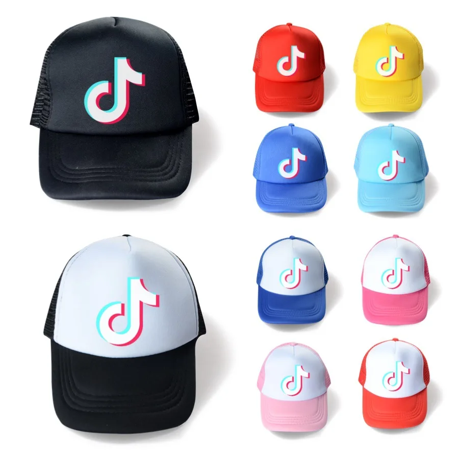 

2020 new Tok-tok Multi-color spring summer and autumn sun hat baseball cap caps boys and girls hats girls winter hat kids hat