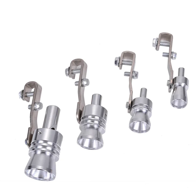 Motorbike Car Exhaust Fake Turbo Whistle Pipe Sound Muffler Blow Off Valve Universal Simulator Whistler