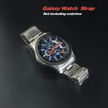 Samsung watch 22 ремешок для часов, мм из нержавеющей стали Galaxy Watch 46 мм SM-R800 gear S3 сменный ремешок браслет на запястье