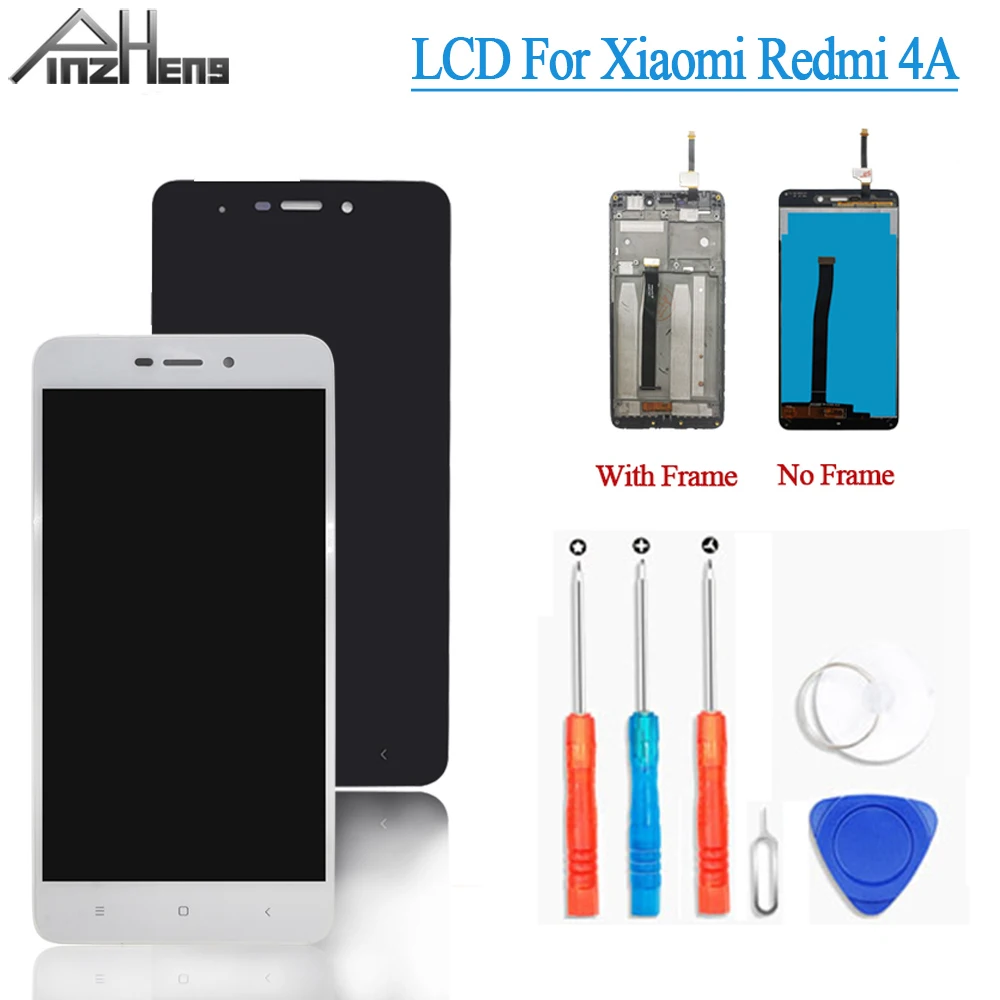 ЖК-дисплей PINZHENG 5 0 дюйма AAAA для Xiaomi Redmi 4A сенсорный экран с дигитайзером сменный