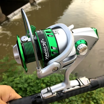 

Fishing Reel 1000-7000 Series 12BB Bearing Balls Spinning Metal Spool Saltwater Fishing Wheel GL 5.5:1 Fish Reel Tackles