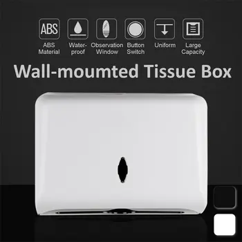 

Wall Mounted Towel Paper Holder ABS Kitchen Holder Rack For Paper Towel Dispenser Tissue Box Organizer Bathroom Accessories