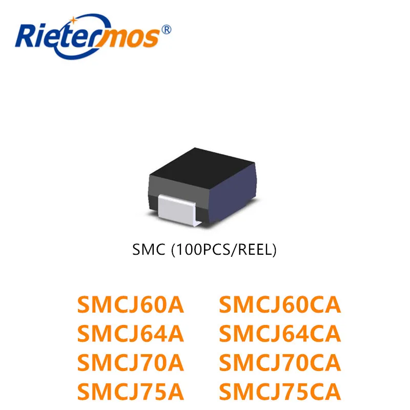 100PCS SMCJ60 SMCJ60A SMCJ60CA SMCJ64 SMCJ64A SMCJ64CA SMCJ70 SMCJ70A SMCJ70CA SMCJ75 SMCJ75A SMCJ75CA SMC | Электроника