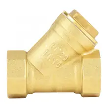3/" BSPP внутренняя резьба y-образный латунный фильтр клапан разъем для разделения воды масла Соленоидный клапан