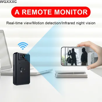 

HD 4K Mini Camera WiFi Smart Wireless Camcorder IP Hotspot Night Vision Video P2P Micro Small Cam Motion Detection Vlog Espia