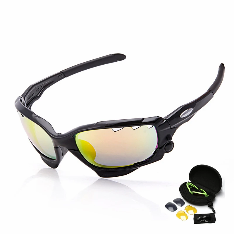 

Polarized Cycling glasses Sport Sunglasses MTB Bike Outdoor Eyewear Racing Men Women Bicycle Bike Goggle 3 Lens