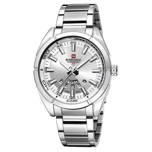 

Naviforce Xiang 9038 Europe And America Fashion Big Brand Steel Belt Men Watch Business with Calendar Week Watch