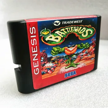 

Battletoads -16 bit MD Games Cartridge For MegaDrive Genesis console