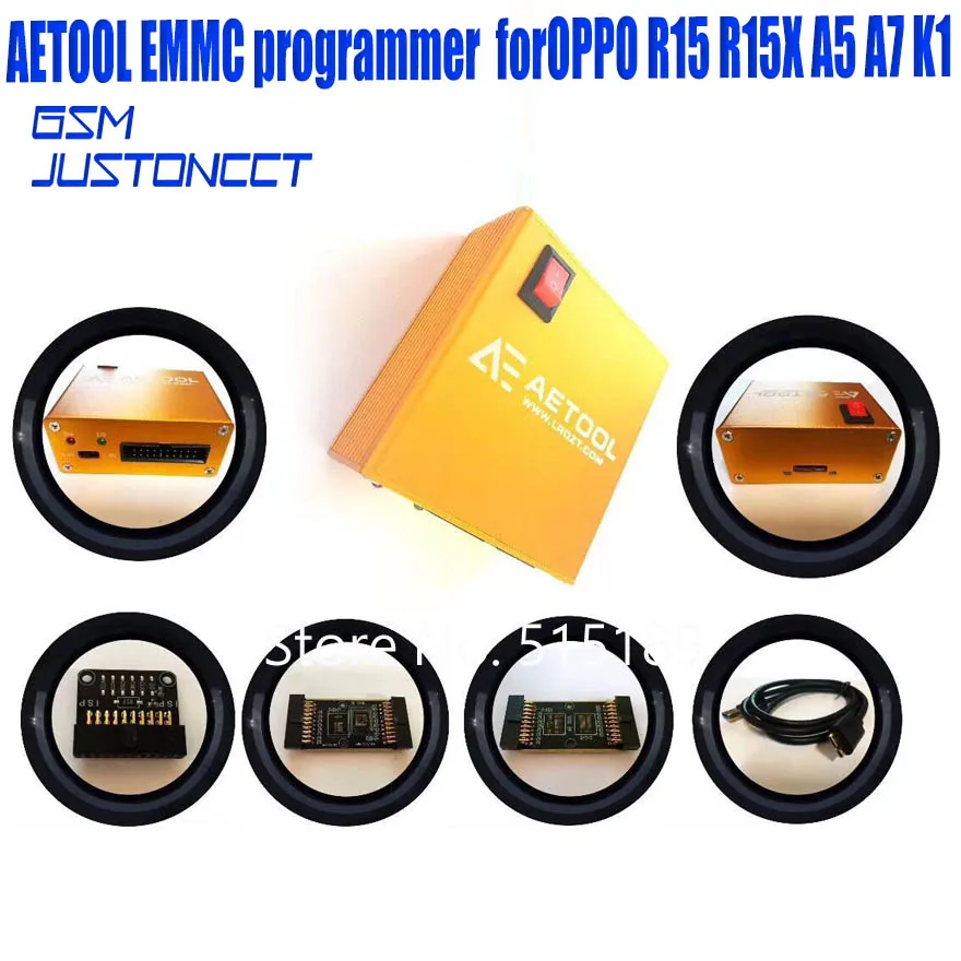 Программатор AETOOL EMMC для OPPO R15 R15X A5 A7 K1 ISP TOOL|Детали устройств связи| |