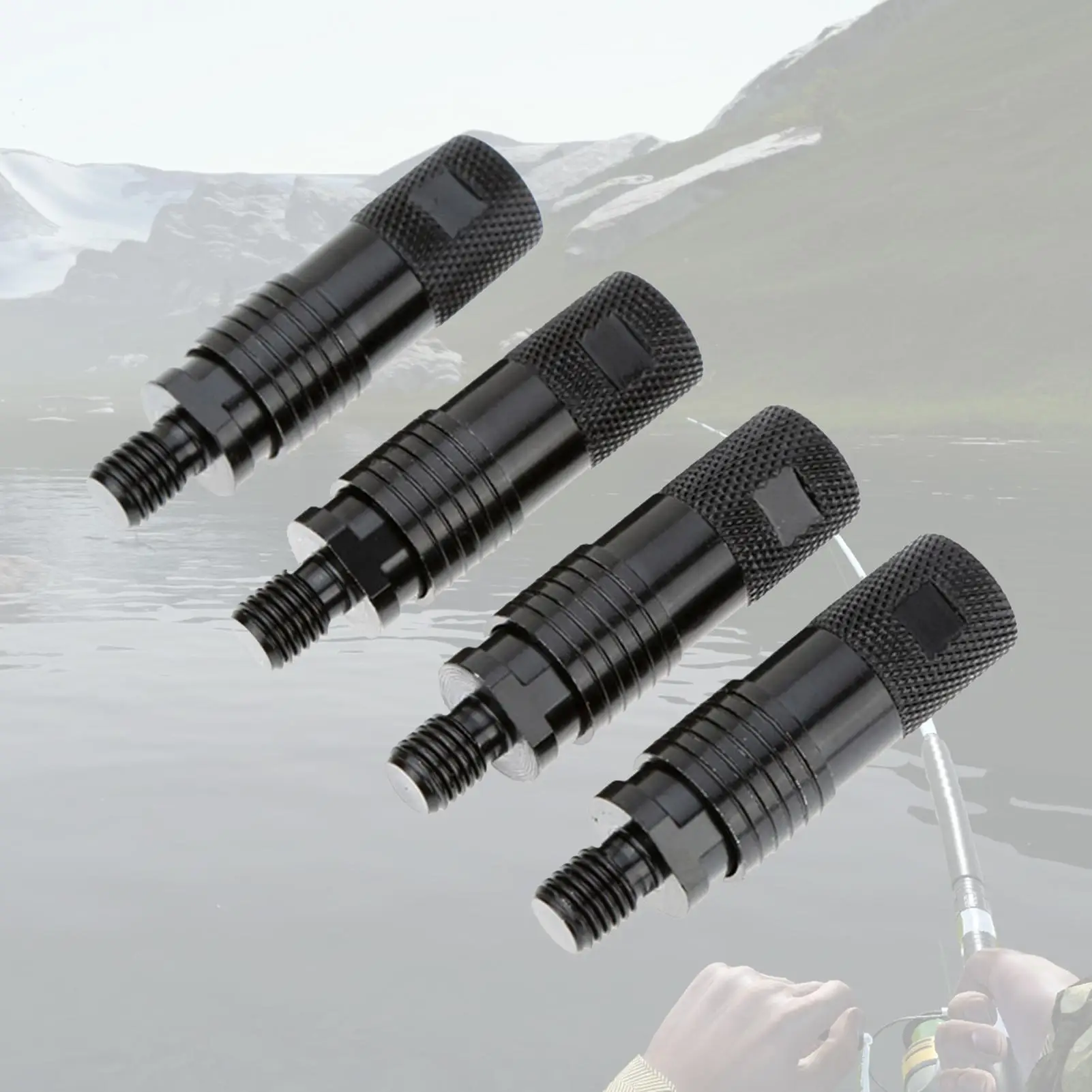 Carp Fishing Rod Stick Adapter Quick Release Connector Tackle for Bite Alarm | Спорт и развлечения