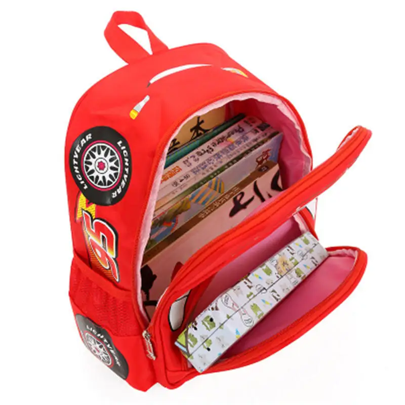  2019 Cartoon Car Backpack Children Boy School Bags kids Book Bag Baby Toddler Kindergarten Boys Gir - 4000046825891