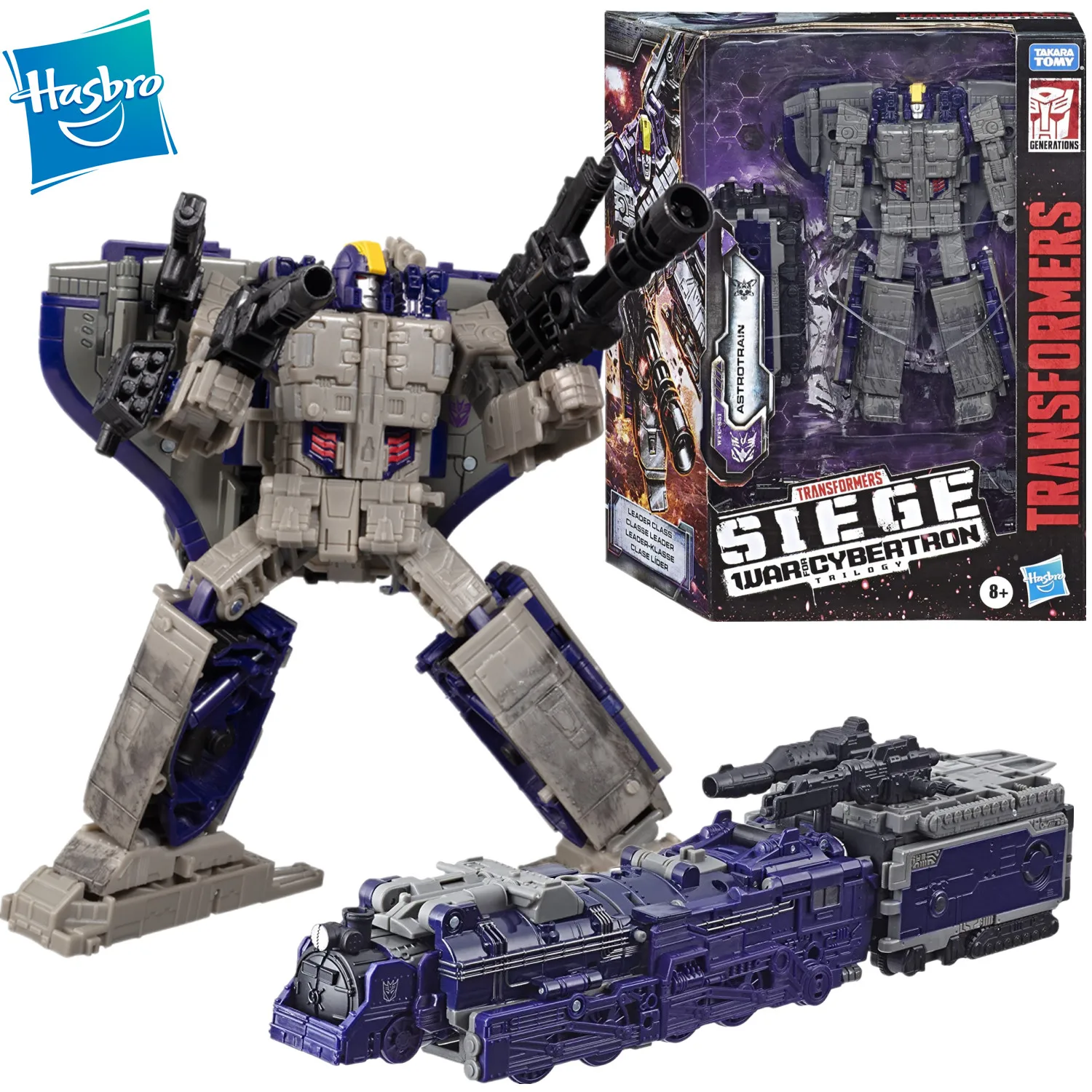 Фигурка трансформера Hasbro игрушки поколения война для Кибертрона лидера тройной