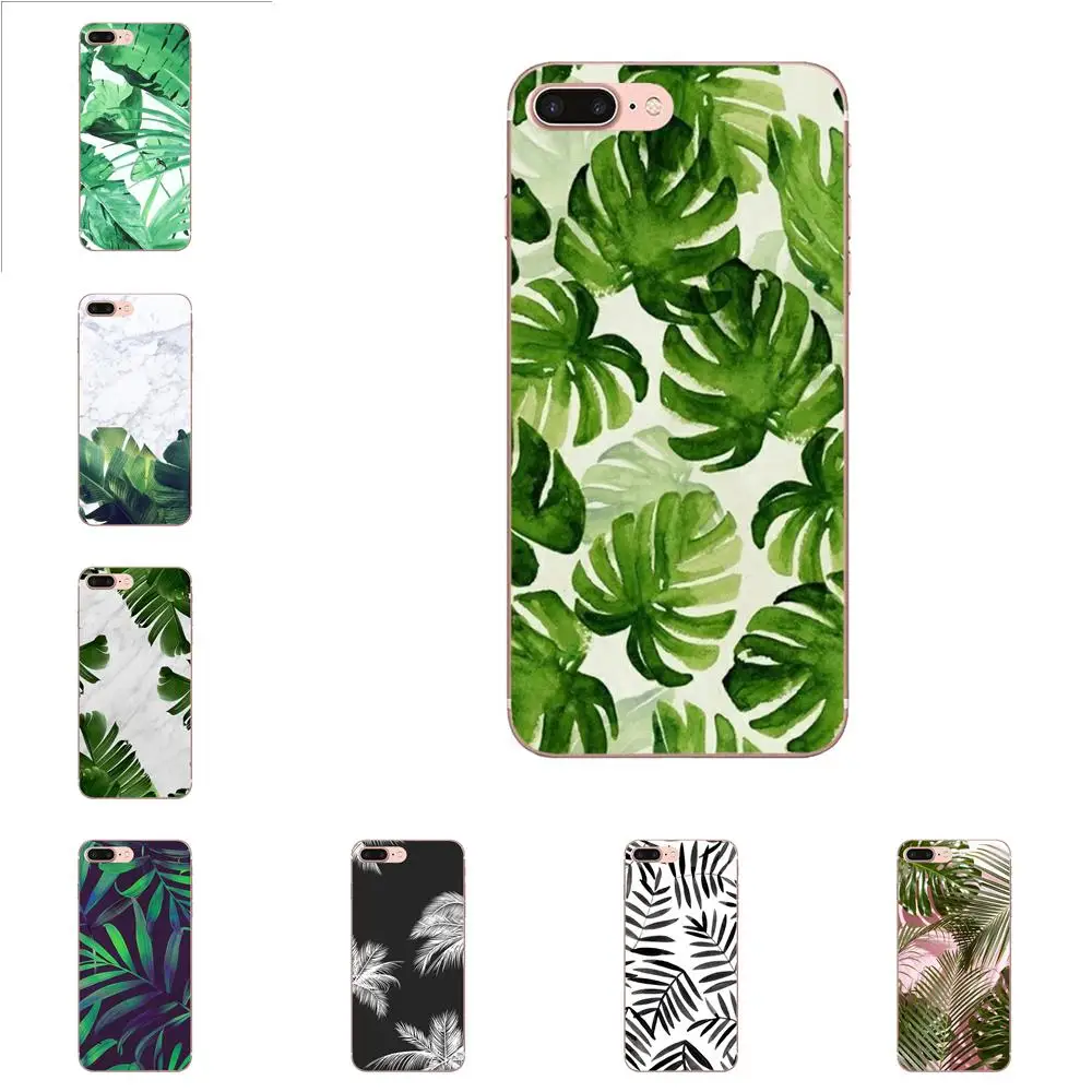 Растения банановые деревья листья Diy для Huawei Nova 2 V20 Y3II Y5 Y5II Y6 Y6II Y7 Y9 G8 G9 GR3 GR5 GX8 Prime 2018