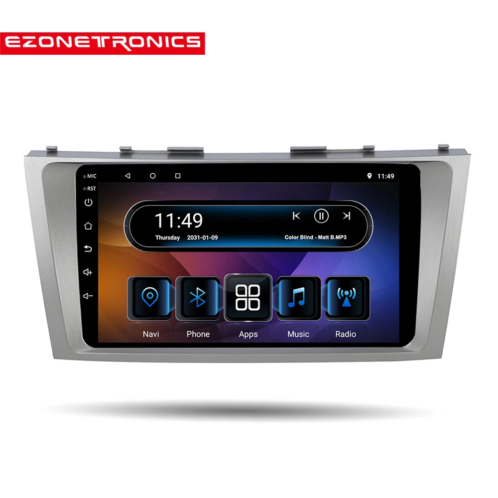 Автомагнитола 2DIN Android 8 1 9 дюймов GPS DDR3 + 16 ГБ для Toyota Camry 2008-11 | Автомобили и