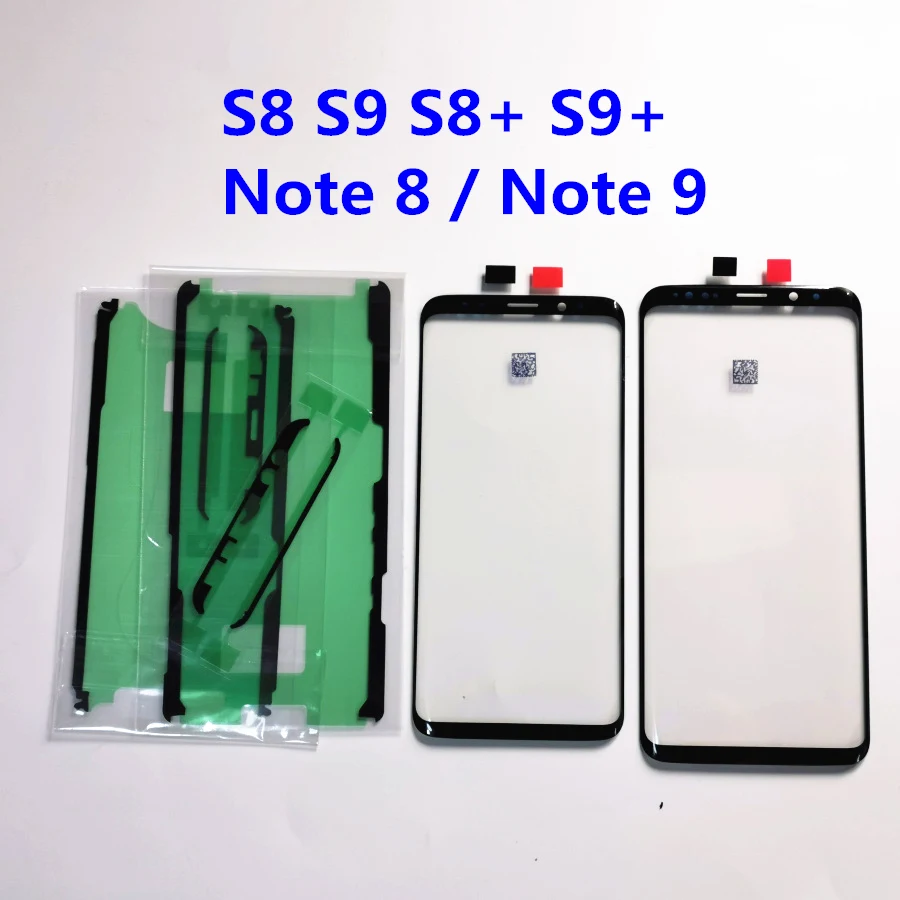 Для Samsung Galaxy S8 S9 Plus + Note 8 9 10 S20 ЖК дисплей внешняя сенсорная панель экран стекло