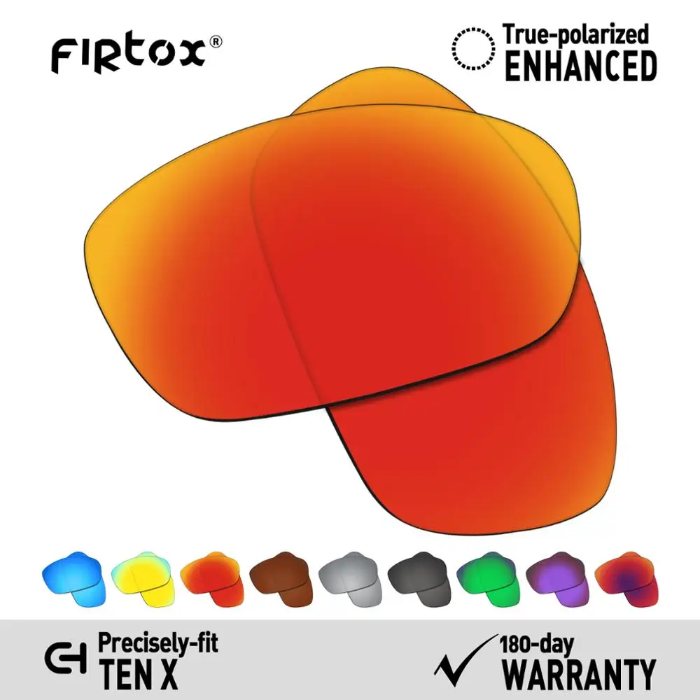 Firtox настоящие поляризованные Сменные рассеиватели UV400 для солнцезащитных очков-oxley Ten X(Только Совместимые линзы)-несколько цветов