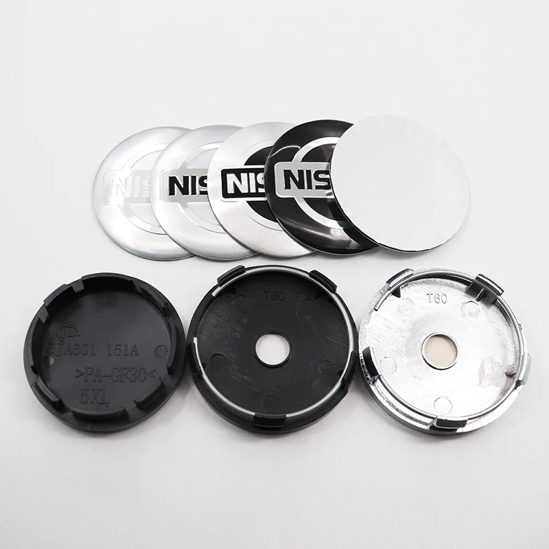 4pcs 56mm 60mm newest logo car emblem Wheel Center Hub Cap auto Rim refit dust-proof badge covers sticker styling accessories RC |