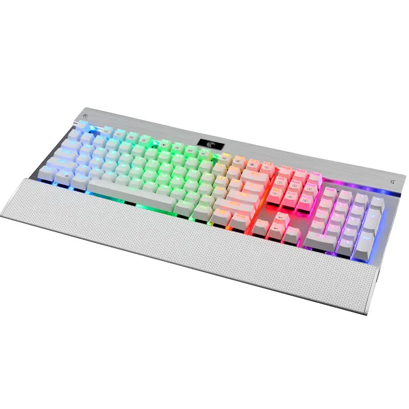 Z 77 RGB Механическая игровая клавиатура программируемая подсветка DIY синие