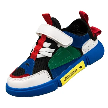 

Autumn Kids Casual Shoes Boys Girls Sneakers Brand Children Shoes Breathable Boy Sport Shoes Anti-Slippery Rubber Bottom