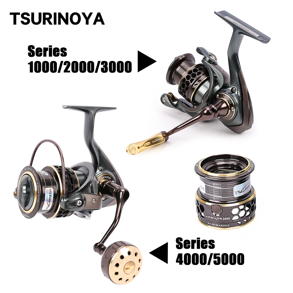 Катушка tsurinoya jaguar 1000