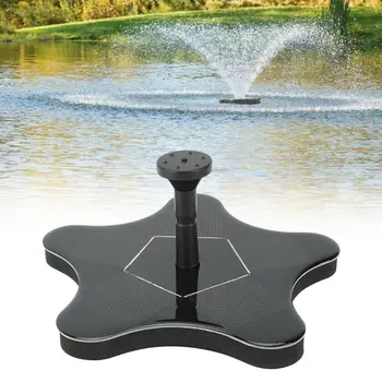 

HiMISS 2.5W Solar Water Fountain Flower-shape Solar Powered Pump Fountain Floating for Outdoor Pool Garden Decoration