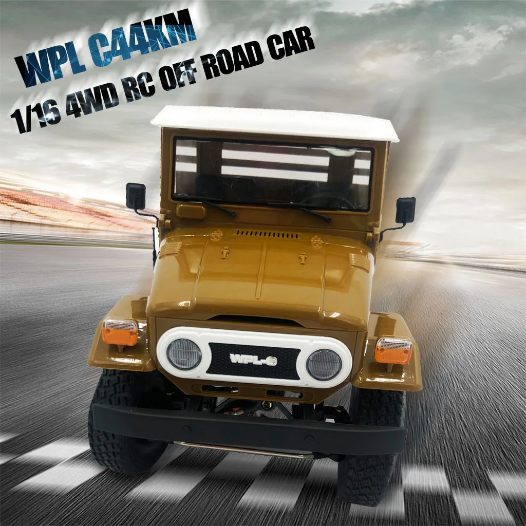 WPL C44KM металлическое издание в разобранном виде DIY Kit 1/16 4WD RC внедорожный гусеничный Радиоуправляемый автомобиль модель детские игрушки brinquedos игрушки новинка