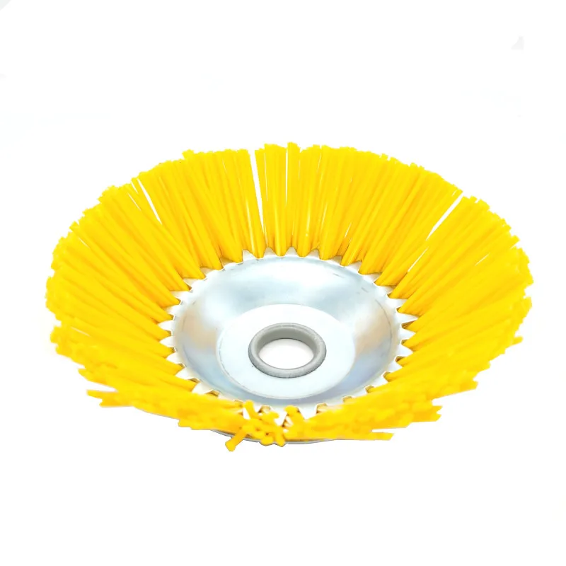 200mm/8Inch Nylon Straw Rope Trimmer Head Grass Brush Cutter Dust Removal Weeding Plate for Lawnmower grass trimmer head