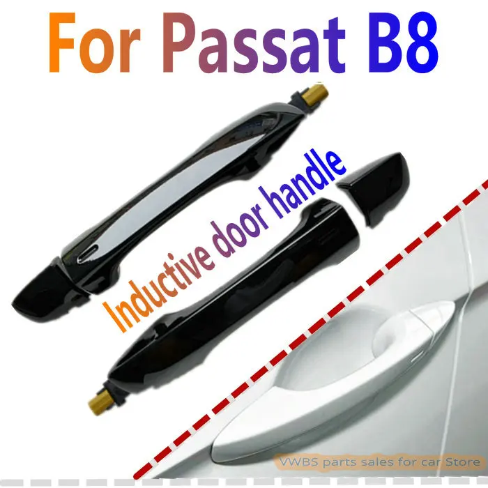 

V W PASSAT B8 upgrade keyless Entry Comfort, four-piece high-mount induction door handle3GD 800 345A-Z9Y/3GD 800 345A-R7L)