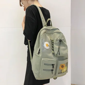 

School Bag Women Korean-Style Harajuku Ulzzang High Campus Mass Mori Series Cute Ins Super Fire Backpack