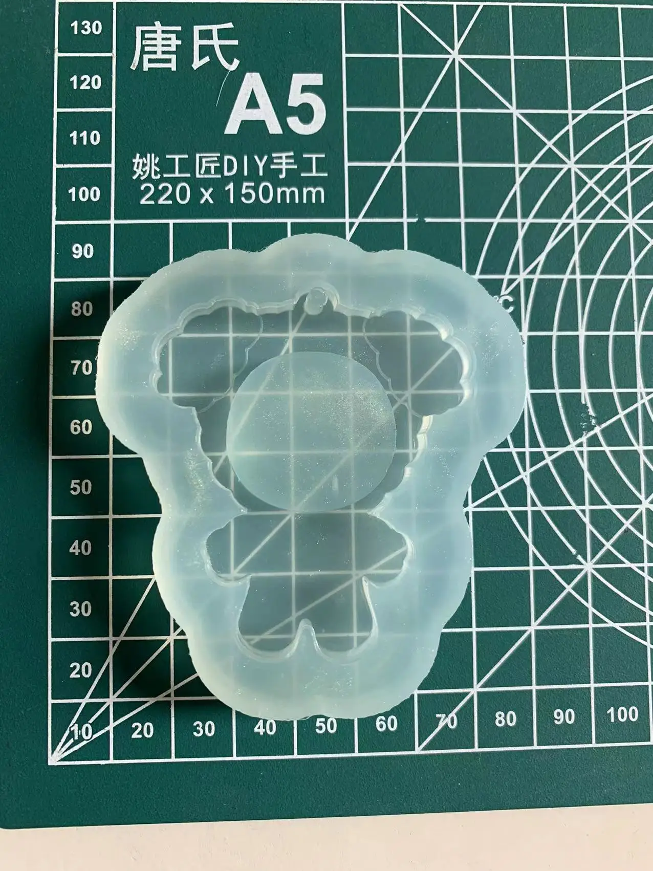 Wsy-192 Rabbit Photo Frame Stampo In Silicone Idol Photo