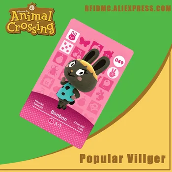 

049 Bonbon Animal Crossing Card Amiibo for New Horizons