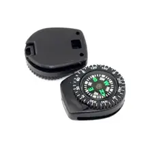 Мини-Браслет Компас портативный съемный ремешок для часов скольжение Туризм Путешествия наручные Открытый путешествия аварийный инструмент для навигации