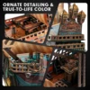 CubicFun 3D Puzzle The San Felipe Ship Model Kits 25.6" Sailboat 248 Pcs Stress Relief Home Decoration Gift for Adults Kids 3