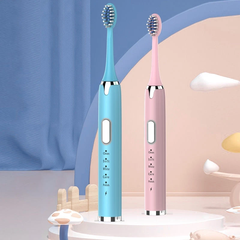 Powerful Sonic Electric Toothbrush Adult 5 Mode Washable USB Rechargeable Replacement Heads Whitening Teeth Automatic Toothbrush Powerful Sonic Electric Toothbrush Adult 5 Mode Washable USB Rechargeable Replacement Heads Whitening Teeth Automatic Toothbrush