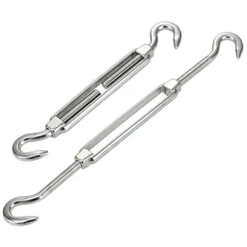 

Canopy Stainless Sail Fittings Shade Hardware Sun ZHM Accessory 8pc Steel Fixing