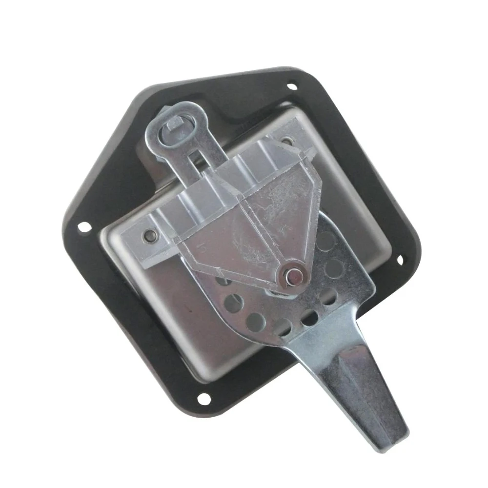 

Hot Stainless Steel Car Folding T-Shaped Handle Lock Trailer Plane RV Caravan Truck Engineering Vehicles Latch Toolbox Knob Lock