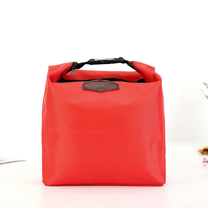 

Fashion Insulation Cold Bag 5 Colors Outdoor Picnic Pouch Storage Zip Lock Lunch Box Waterproof Lunch Food Fresh Organizer Bags