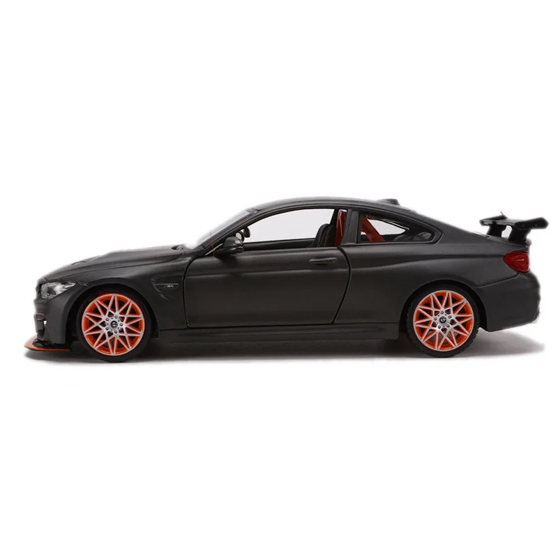 1:24 высокое моделирование BMW M4 GTS Хвост Версия литая модель машины Модель игрушки для детей подарок